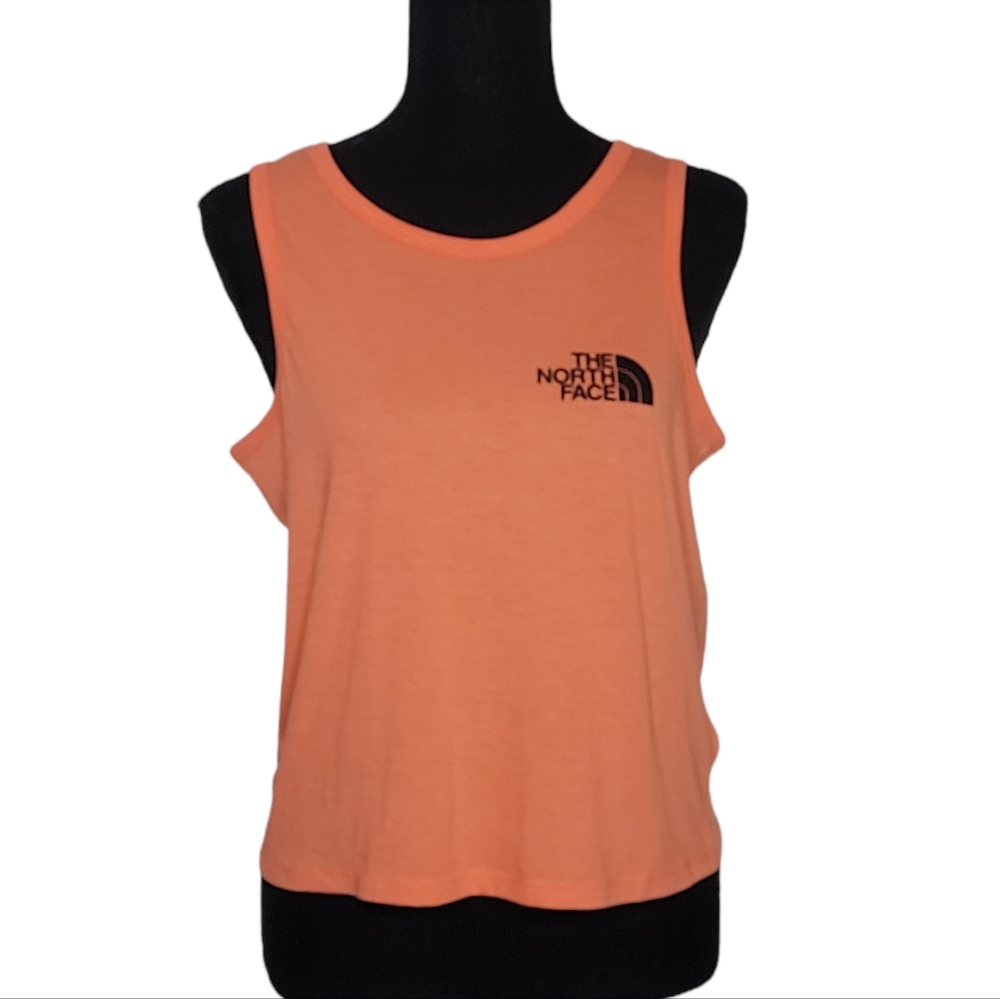 The North Face Women's Crop Tank Top Emberglow Sz M New WT